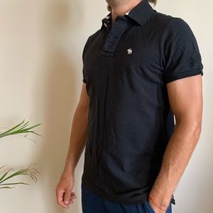 Abercrombie&Fitch black polo shirt